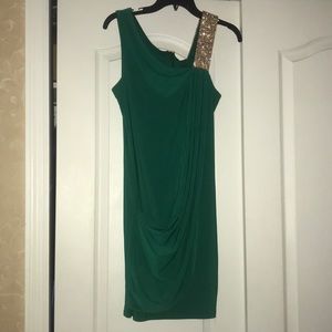 Betsy & Adam green dress